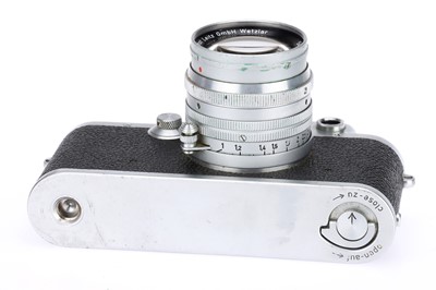 Lot 56 - A Leica IIIf Rangefinder Camera