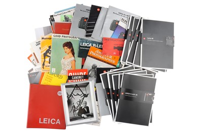 Lot 107 - A Carton of Leica Catalogues and Brochures