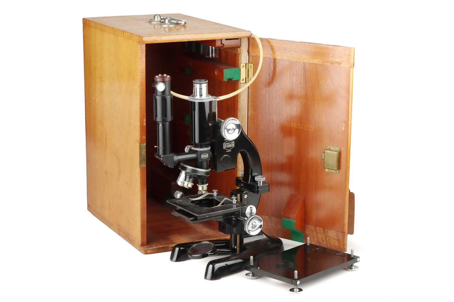 Lot 704 - A Large Classic London Model Beck Microscope,