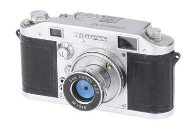 Lot 105 - An Ilford Witness Rangefinder Camera