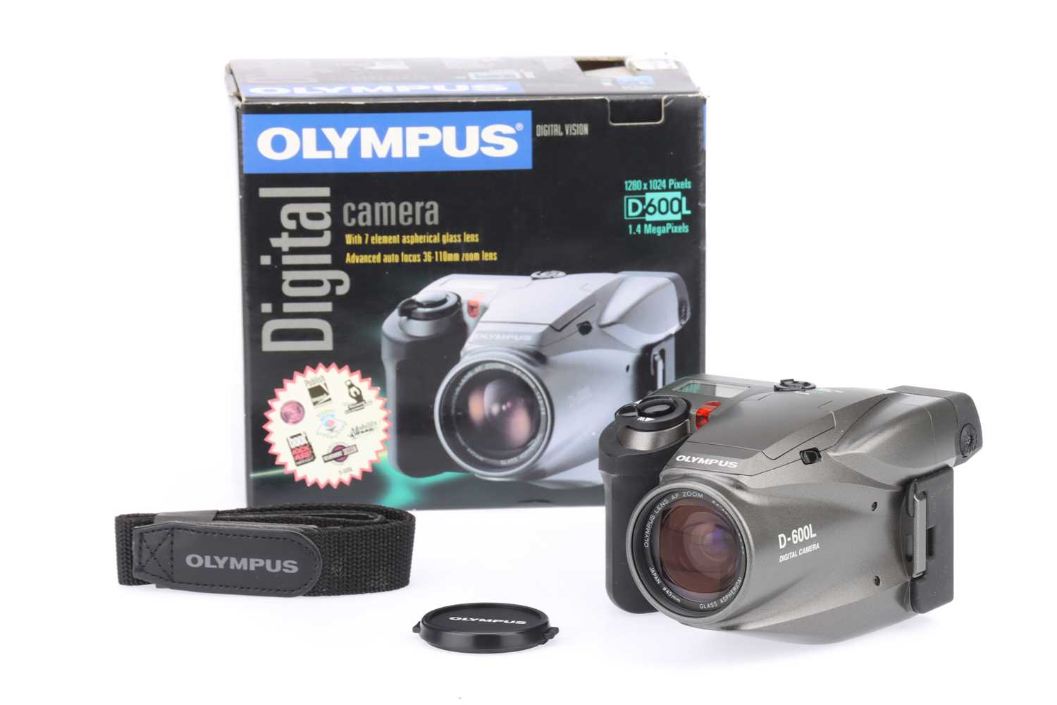 Lot 288 - A Boxed Olympus D-600L Digital Camera - Unopened New Old Stock