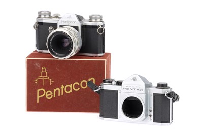 Lot 220 - A Pentacon F 35mm SLR Camera