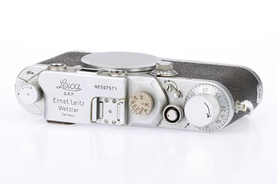 Lot 34 - A Leitz Wetzlar Leica IIIc Rangefinder Body