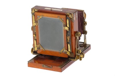 Lot 275 - A J. Lancaster & Sons 'The Special Instantograph' Mahogany Quarter Plate Camera