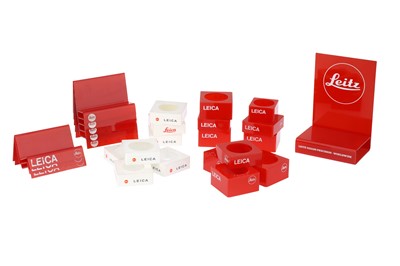 Lot 95 - A Good Selection of Leica Advertising Stands