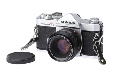 Lot 225 - A Konica Autoreflex T3 35mm SLR Camera