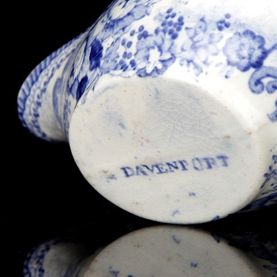 Lot 77 - Two Early 19th Century Blue & White Pap Boats