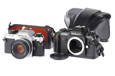 Lot 132 - Two Nikon 35mm SLR Cameras