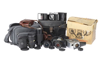 Lot 223 - A Canon T70 SLR Camera