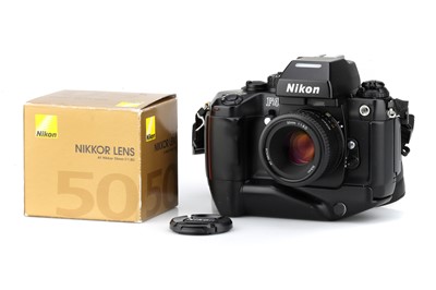 Lot 134 - A Nikon F4s 35mm SLR Camera