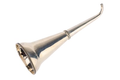 Lot 150 - A Fine Georgian Silver Ear Trumpet
