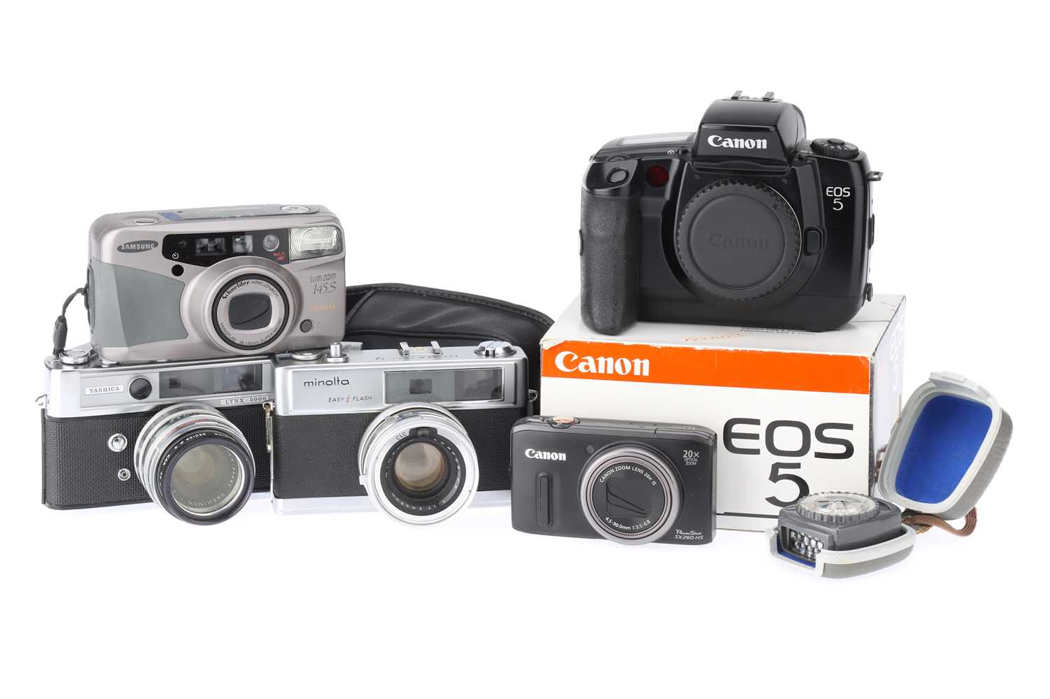 Assorted Camera Image Lot 452 - A Selection of Various Cameras
