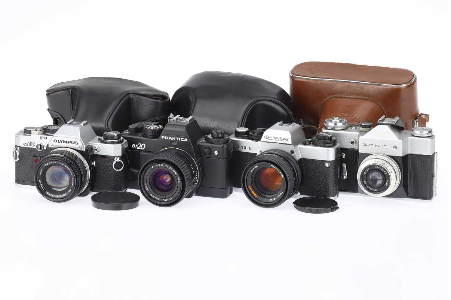 Lot 231 - A Selection of 35mm SLR Cameras