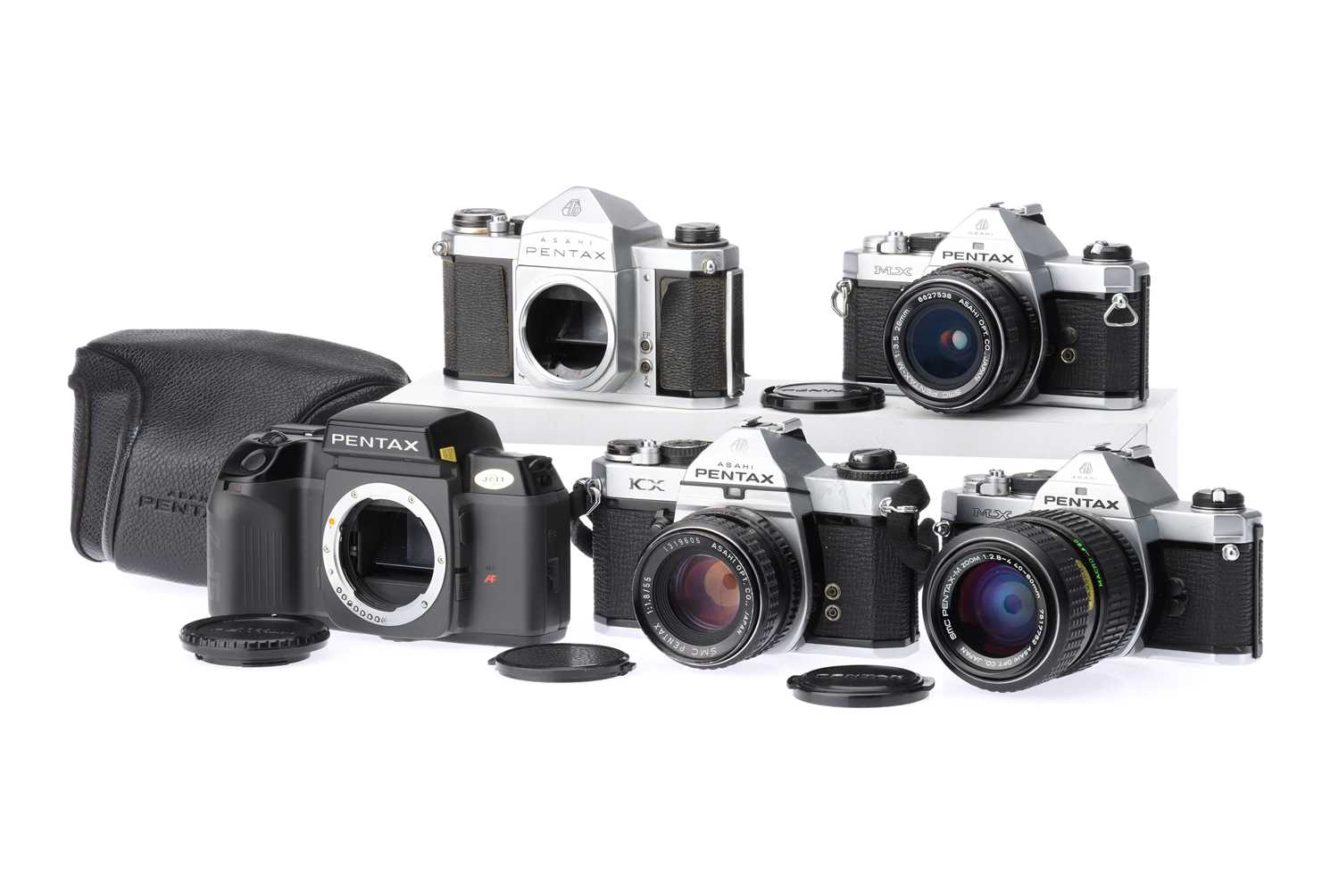 Lot 322 A Selection of Pentax 35mm SLR Cameras