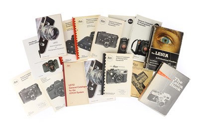 Lot 97 - A Collection of Leitz Photographic Catalogues