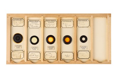 Lot 260 - A Fine Collection of Exhibition & Salon Microscope Slides