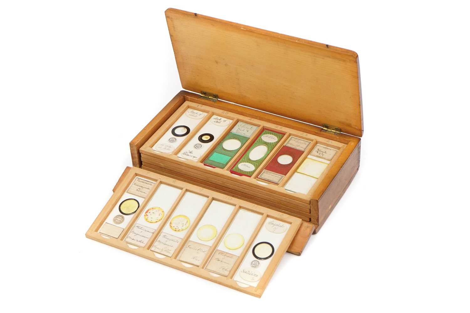 Lot 10 - A Collection of Chemical Crystals & Polarising Microscope Slides