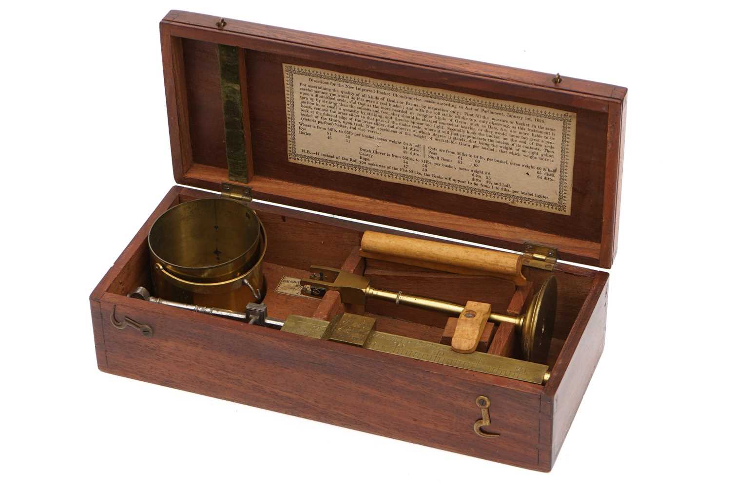 Lot 103 - A New Improved Pocket Chondrometer by De Grave Short & Fanner