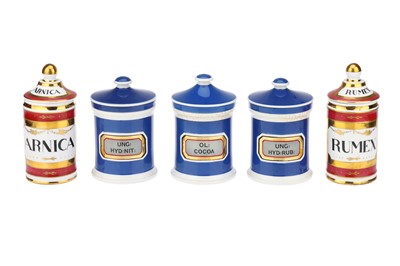 Lot 68 - Ceramic Apothecary Jars