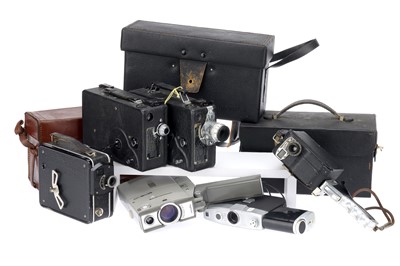 Lot 690 - A Selection of Eight Cine Motion Picture Cameras