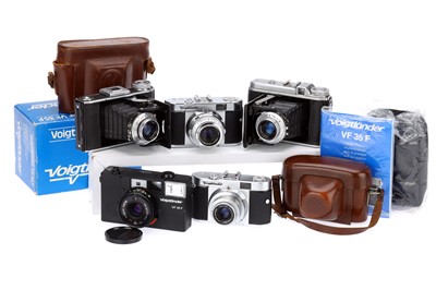 Lot 459 - A Selection of Voigtlander Viewfinder Cameras