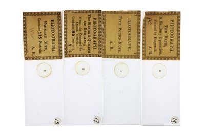 Lot 252 - A Collection of Micro-Photographs each marked A.R.