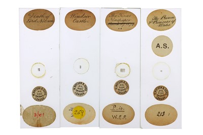 Lot 244 - W Watson & Sons, Collection of 16 Microphotographs
