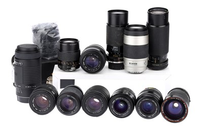 Lot 510 - A Good Selection of Camera Lenses