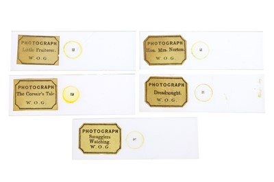 Lot 256 - Geller, William Overend, Collection of 5 Microphotographs