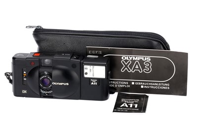 Lot 177 - An Olympus XA3 35mm Compact Camera