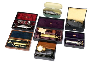 Lot 729 - A Collection of Cased Medical Instruments