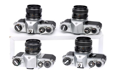 Lot 299 - Four Asahi Pentax SLR Cameras