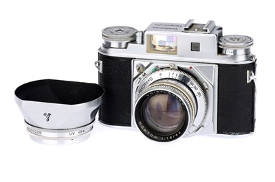 Lot 207 - A Voigtlander Prominent II Rangefinder Camera