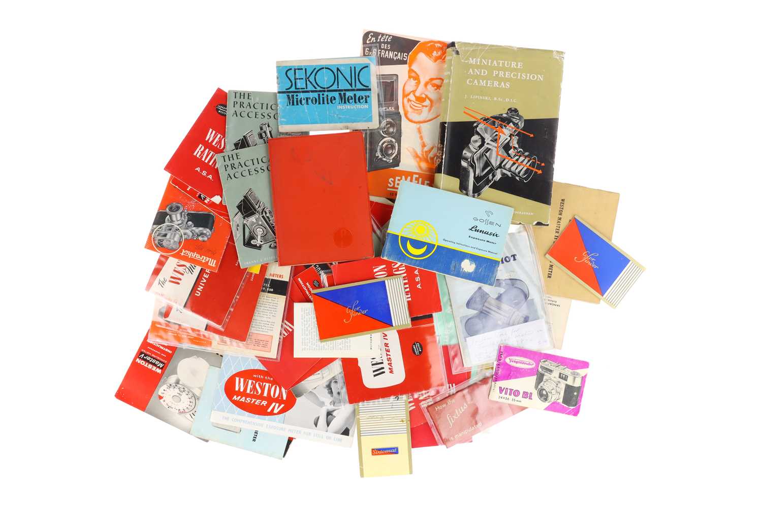 Lot 625 Camera and Accessory Literature