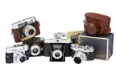 Lot 210 - A Selection of Four 35mm Cameras