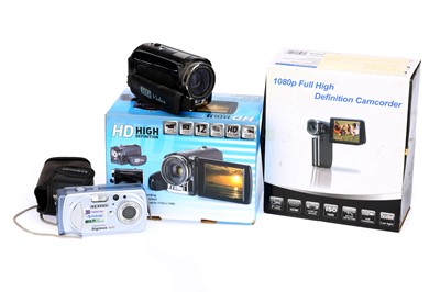 Lot 692 - Two Digital Video Camcorder Cameras