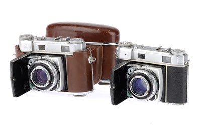 Lot 190 - Two Kodak Retina IIIc 35mm Rangefinder Cameras