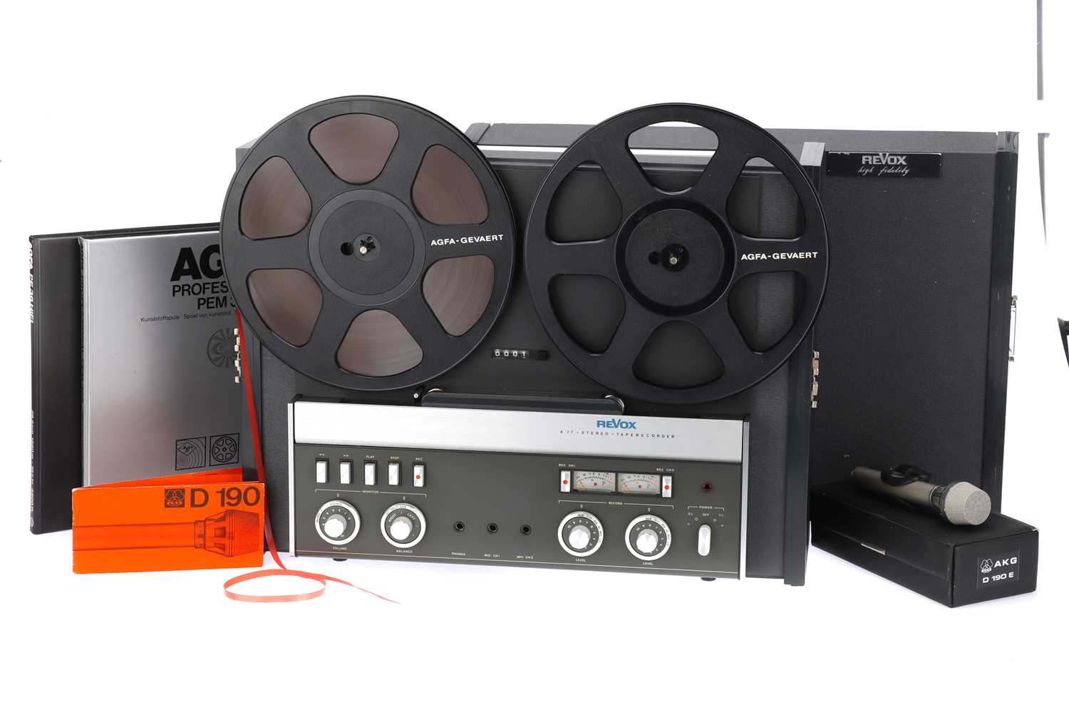 Sold at Auction: REVOX A77 REEL TO REEL RECORDER