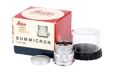 Lot 15 - A Leitz Summicron f/2 50mm Lens