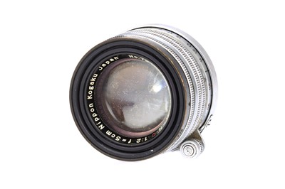 Lot 118 - A Nikon Nippon Kogaki Nikkor-H/C f/2 50mm Lens