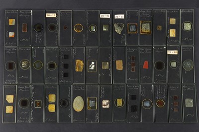 Lot 266 - Topping, C. M.,  Collection of Early Geological Microscope Slides