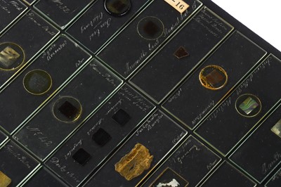 Lot 266 - Topping, C. M.,  Collection of Early Geological Microscope Slides