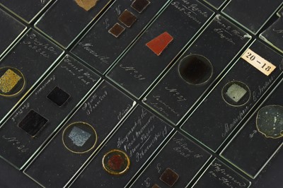 Lot 266 - Topping, C. M.,  Collection of Early Geological Microscope Slides