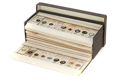 Lot 13 - A Very Fine Collection of Dry Mounted Marine, Fossil, Crystal & Geological Microscope Specimen Slides