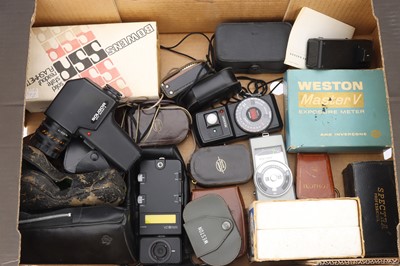 Lot 634 - A Selection of Camera Light Meters