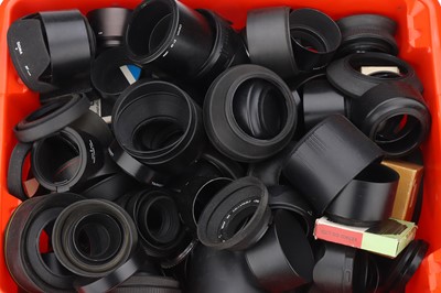 Lot 635 - A Large Selection of Camera Lens Hoods