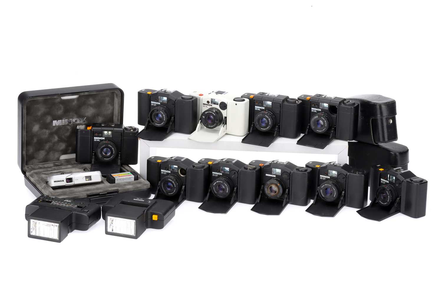 Lot 205 - A Selection of Minox 35mm Cameras