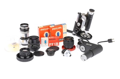 Lot 628 - A Selection of Lenses and Accessories