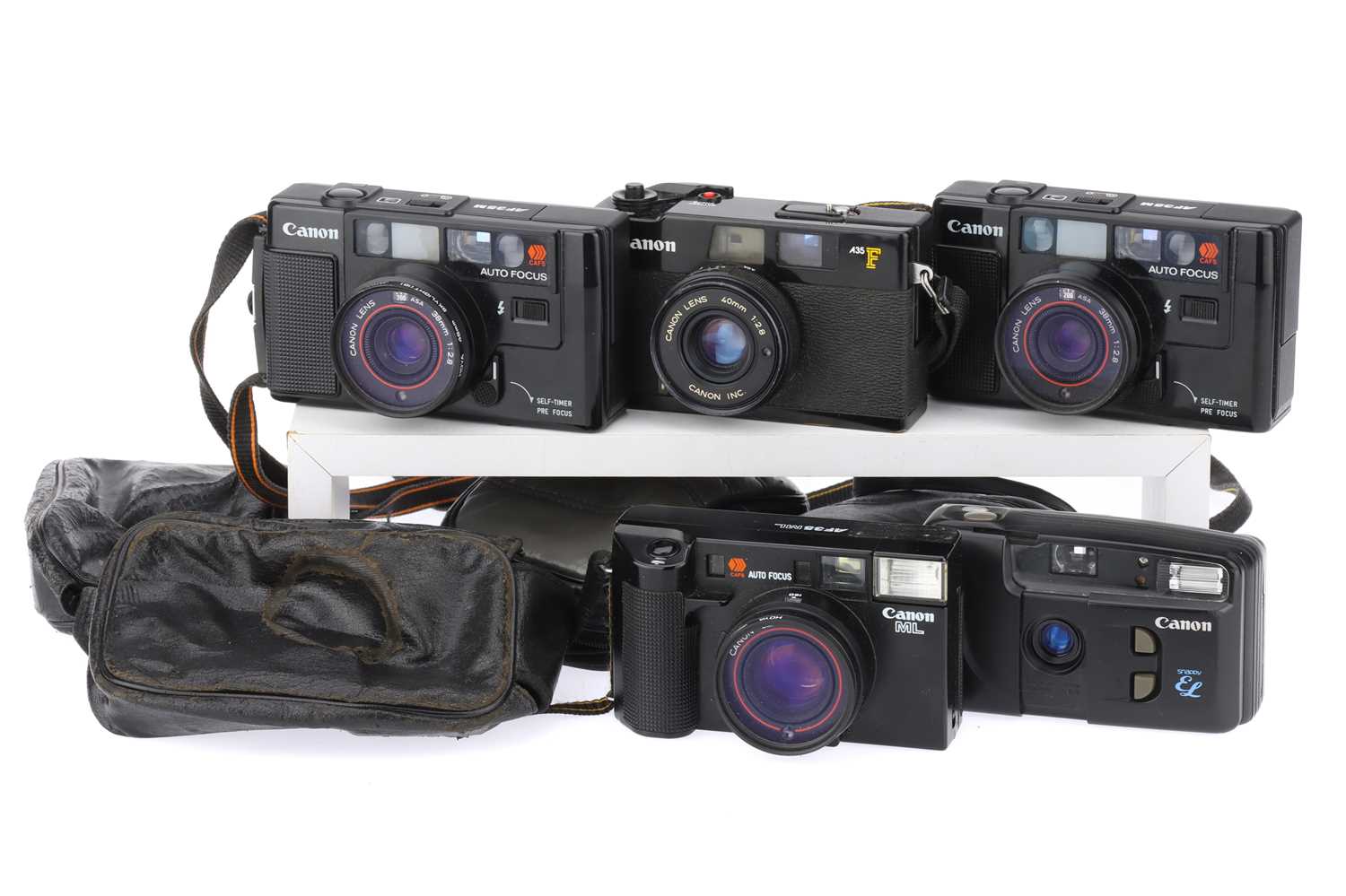 Lot 273 - Five Canon 35mm Compact Cameras