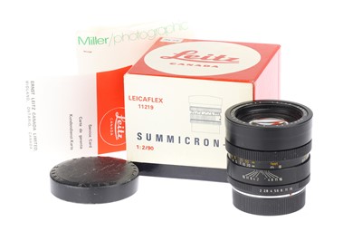 Lot 65 - A Leitz Canada Summicron-R f/2 90mm Lens